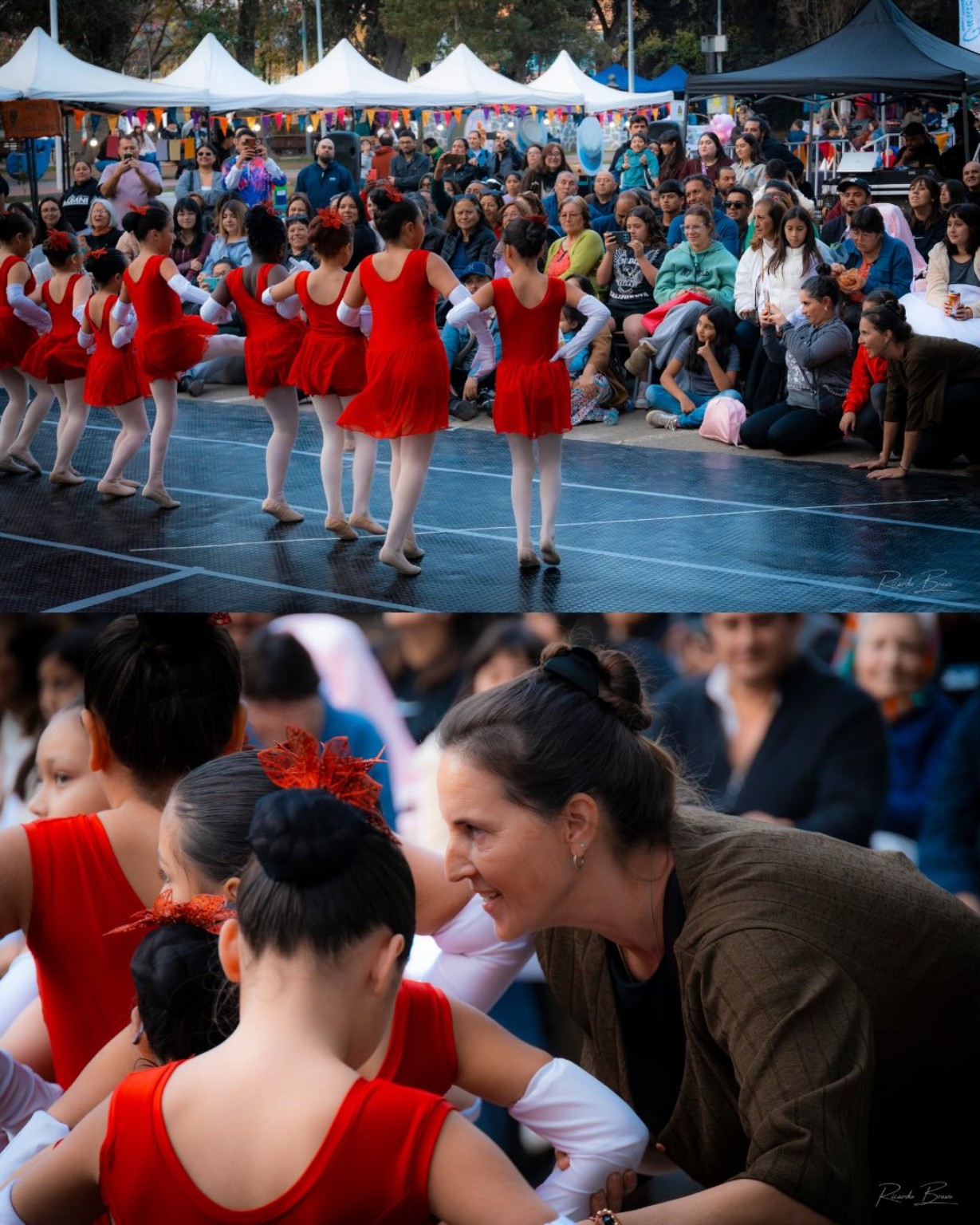 Presentación de danza y encuentro con las familias